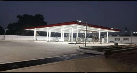 Indian Oil Petrol Pump Canopy